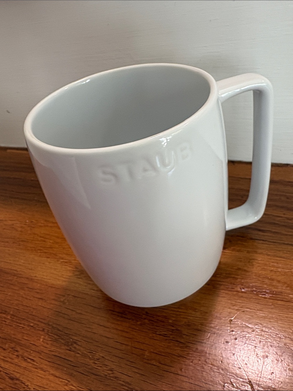 NWOT Staub White 16 oz Ceramic Mug